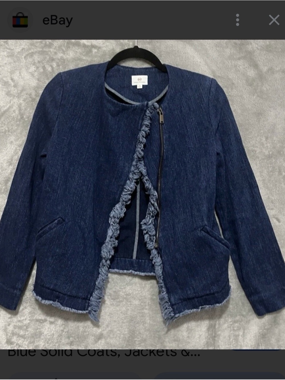 AG Jean jacket . Size S . Like new